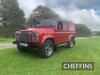 2014 LAND ROVER Defender 110 XS Double Cab Utility 4X4 CAR Reg. No. WM14 UOR Chassis No. SALLDHYP7EA453810 Finished in Firenze Red with grey roof, this Defender is reported to be in superb condition and fitted with 5 new BF Goodrich tyres, raised air inta - 2