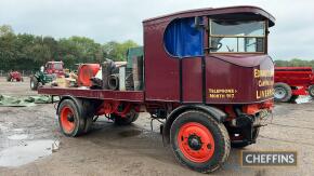 1927 SENTINEL 'Super' STEAM WAGGON Reg. No. KA 5574 Works No. 6725 Sentinels started building steam waggons at the turn of the 20th century in Glasgow under the name of Alley and MacLellan. Production transferred to The Sentinel Waggon Works Ltd, Sh