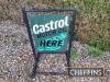 Castrol Motor Oil reproduction swinging forecourt sign - 2