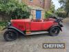 1928 RILEY Nine 4seat tourer 1089cc 4cylinder petrol CAR Reg. No. PH 8195 Chassis No. 60918 Boasting coachwork by Rice & Harper Ltd of Guildford, the Riley is offered with full weather equipment, tonneau cover and cover for hood when retracted. In exce - 44