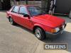 1988 FORD Escort 1300L 1296cc petrol CAR Reg. No. E598 VOF Chassis No. WF0AXXGCAAJG33783 Miles: 35,712 Possibly one of the cleanest 1300Ls you will find, showing just 35,712 miles and reported to be highly original, the Escort shows no obvious signs of