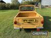 1981* AUSTIN MORRIS Mini 95L 998cc PICK-UP Reg. No. WPW 488X Chassis No. SAXXLU10010784066 MOT: Exempt *First Registered: Jan 1982 With the Mini Pick-up having been launched in 1961 and largely based on the panel van, it continued to enjoy a 20+ year pro - 4