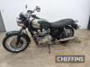 2005 TRIUMPH Bonneville T100 790cc MOTORCYCLE Reg. No. AY05 DKO Frame No. SMTTJ912TM4193695 Engine No. T194555 MOT: Expired May 2023 Finished in Goodwood Green with gold infill, this 2005 Bonnie is showing just 1,952 miles from new. The cosmetic cond