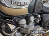 2005 TRIUMPH Bonneville T100 790cc MOTORCYCLE Reg. No. AY05 DKO Frame No. SMTTJ912TM4193695 Engine No. T194555 MOT: Expired May 2023 Finished in Goodwood Green with gold infill, this 2005 Bonnie is showing just 1,952 miles from new. The cosmetic cond - 22