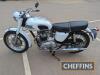 1965 TRIUMPH 6T Thunderbird MKIII 650cc MOTORCYCLE Reg. No. CYM 688C Frame No. DU17791 Engine No. 6TDU9058W Miles: 1,696 showing MOT: Exempt An ex-police example with unit construction engine/gearbox, retrofitted with electronic ignition. The 6T had bee - 5