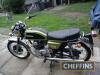 1977 HONDA CB200 198cc MOTORCYCLE Reg. No. RKE 879R Frame No. CB2001015303 Engine No. CB200-E-1015362 Reported by the vendor to have been subject to a recent full service and re-commissioned brakes. Stated to run and ride 'as it should' with low miles an - 2