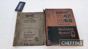 Nuffield 10/60 workshop manual t/w BMC 3.4 litre workshop manual