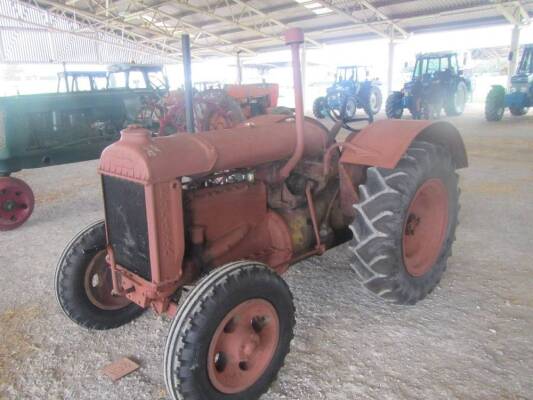 1940 FORDSON Standard N 4cylinder petrol/paraffin TRACTOR Serial No. 35326 Standing part restored and in primer this tractor is fitted with a reconditioned magneto and is reported to run well