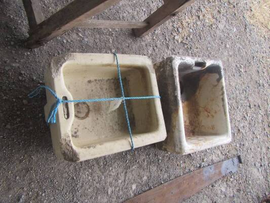 Stone troughs (2)