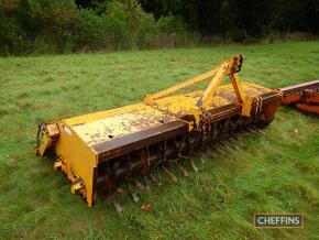 Bomford Dynadrive mounted rotavator with crumbler roller, 2.8m Serial No. 3505R