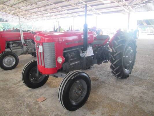 1961 MASSEY FERGUSON 65 MK.2 4cylinder diesel TRACTOR Reg. NO. 36 FRM Serial NO. SNDY540791 A refurbished example with mostly original parts, retains original registration number and has only had two previous owners. V5 available