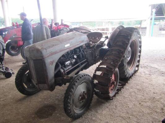 FERGUSON TEF-20 4cylinder diesel TRACTOR Fitted with half tracks and described in good original condition