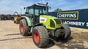 Claas Celtis 456 Tractor c/w 102hp, 40k, 2 spools, air con, turf tyres, extra lights Reg. No. AU07 BVV Ser. No. M3642DAA0705372