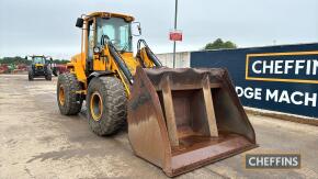 JCB 426B Loading Shovel c/w toe tip bucket Ser. No. SLP42600WE0531483