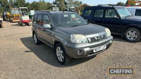 2007 Nissan X-Trail Columbia DCI Miles: approx 150,000 MOT: April 2025 Clutch requires attention Reg. No. NC07 JJY