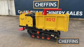 IRD12 Dumper Size: 2050-850-1300mm Unit Weight: 600kg c/w green tool bag in office Ser. No. 1RD 2024 07009