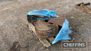 Pallet of Excavator Buckets