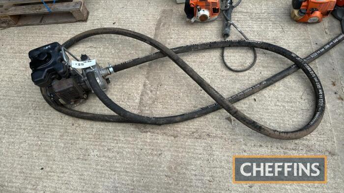 Subaru Robin Transfer Diesel Pump c/w hose