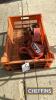 2no. 1ton Tiger Block and Tackle in orange crate