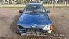 1987 FORD Escort 1.4L 1392cc estate CAR Reg. No. E317 JNV Chassis No. WF0DXXGCADHJ37119 Reportedly in the same family ownership from new, the Escort has been off the road for 10+ years after some accident damage to the front offside wing. Vendor reports t - 2