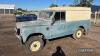 1980 LAND ROVER Series III 109ins diesel 4X4 CAR Reg. No. LDA 212W Chassis No. LPKAH1AA129645 The vendor states this LWB Landy is Ex-MOD and has had an engine change to the 2.5l NA diesel. It has been stored for c.12 years. Reportedly running when parke - 3