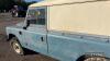 1980 LAND ROVER Series III 109ins diesel 4X4 CAR Reg. No. LDA 212W Chassis No. LPKAH1AA129645 The vendor states this LWB Landy is Ex-MOD and has had an engine change to the 2.5l NA diesel. It has been stored for c.12 years. Reportedly running when parke - 8