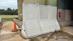 4no. A concrete grain wall sections (sold in situ, purchaser to remove)