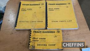 Track Marshall 70 drivers guide, instructions, service manual and parts list