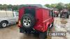 2014 LAND ROVER Defender 110 XS Double Cab Utility 4X4 CAR Reg. No. WM14 UOR Chassis No. SALLDHYP7EA453810 Finished in Firenze Red with grey roof, this Defender is reported to be in superb condition and fitted with 5 new BF Goodrich tyres, raised air inta - 7