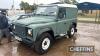 2010 LAND ROVER Defender 90 2402cc diesel 4X4 CAR Reg. No. FX10 KGK Chassis No. SALLDVAS79A764686 Miles: c.57,000 MOT: To be renewed by vendor prior to auction This low-mileage Puma engined Defender is presenting well and has been serviced by marque s - 8