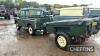 1971 LAND ROVER Series III 88ins petrol 4X4 & TRAILER Reg. No. GYD 485K Chassis No. 90100961A In its current ownership for the last 10 years and the vendor reports it has been a reliable vehicle over the years, being used for weddings, shoots and as a - 16