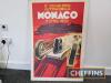 4no. Monaco Grand Prix reproduction posters mounted on hardboard, 1930 - 1933, c.40x27ins - 5