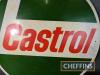 Castrol single sided printed aluminium sign, 24ins diameter - 2