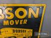 Dobson The Mover, American embossed printed tin sign, 30x24ins - 3