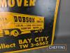 Dobson The Mover, American embossed printed tin sign, 30x24ins - 4