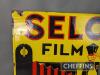 Selo Film Selochrome Film double sided enamel sign - 2