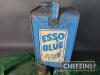 2no. Esso 2gallon petrol cans with Esso caps t/w Esso Blue Paraffin can - 6