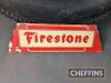 Firestone promotional tyre stand complete with car tyre - 2