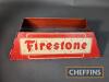 Firestone promotional tyre stand complete with car tyre - 8