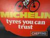 Michelin Tyres You Can Trust single sided circular showcard 25ins diameter - 3