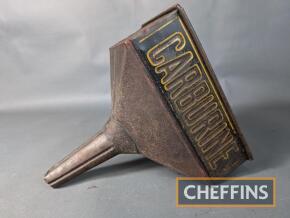 Carburine embossed fuel funnel