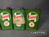 Qty Castrol gear oil tins, some Wakefield - 4