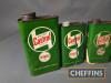 Qty Castrol gear oil tins, some Wakefield - 6