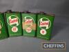 Qty Castrol gear oil tins, some Wakefield - 8