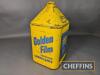 Morris's Golden Film Aero 5gallon pyramid top oil can with cap - 3