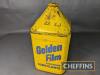 Morris's Golden Film Aero 5gallon pyramid top oil can with cap - 5