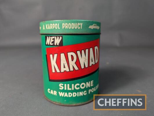 Karwad Silicone Car Wadding Polish tin