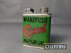 Wakefield Castrol Motor Oil miniature promotional display can