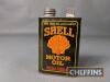 Shell Motor Oil miniature black promotional display can, a rare item - 4