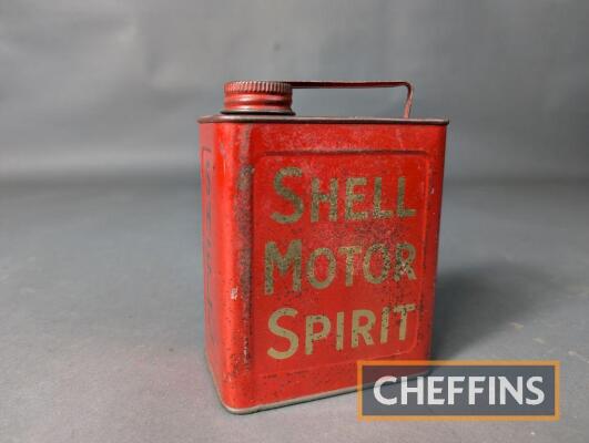 Shell Motor Spirit miniature display petrol can to suit pedal car etc